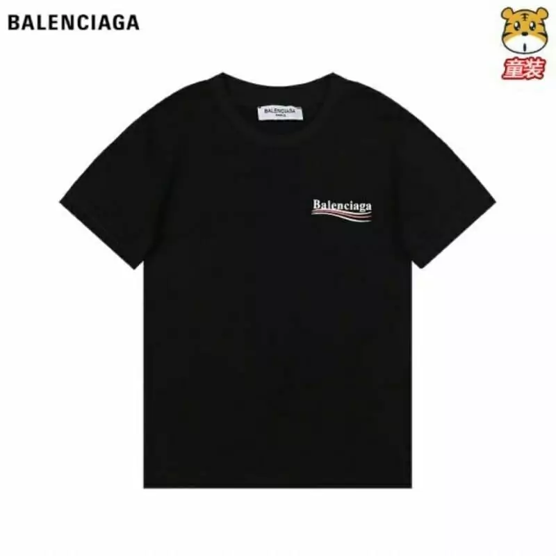 balenciaga enfants t-shirt manches courtes pour enfants s_a605561